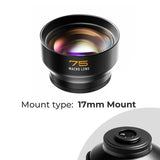 75mm Macro Lens · Pro II series
