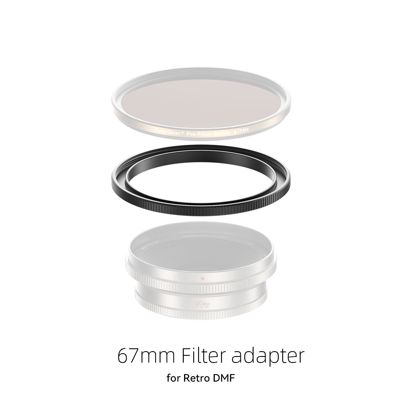 Fotorgear Filter adapter Retro series: Phone lens