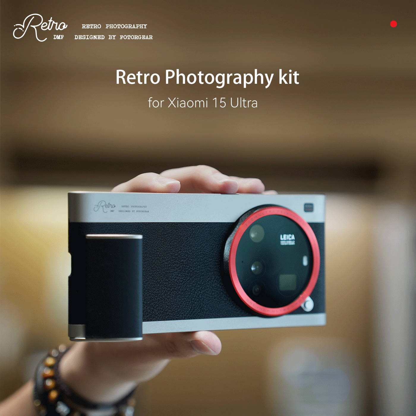 Fotorgear Retro Photography kit for Xiaomi 15 Ultra