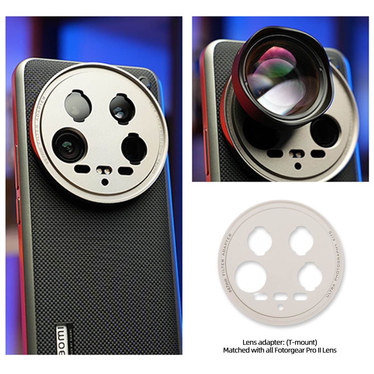 Fotorgear Xiaomi 14 Ultra phone case (BLACK)