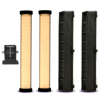 fotorgear 2 pcs with 2 grid and coupler Tube light