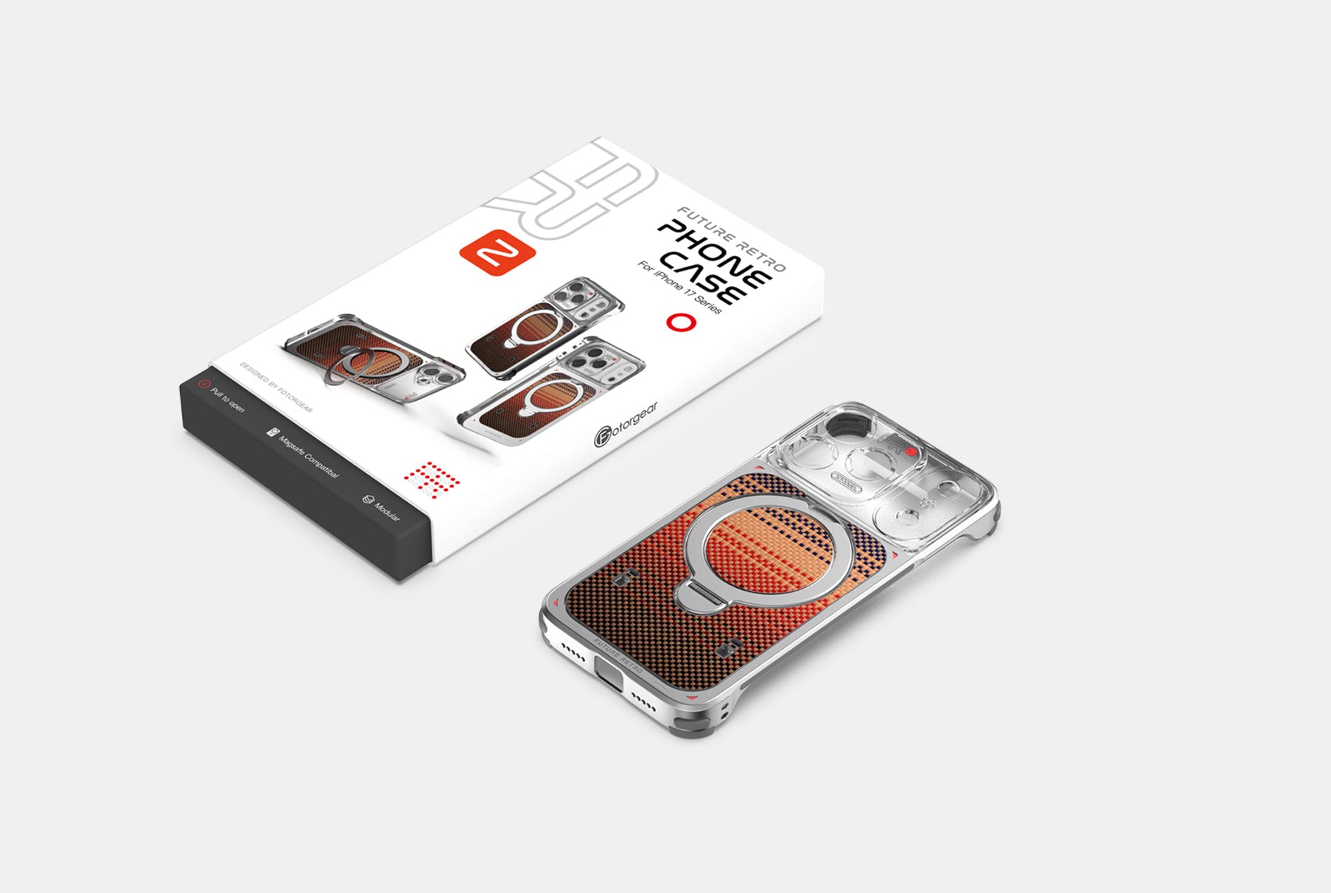 FR series - Modular Phone Case kit for iPhone 17 series