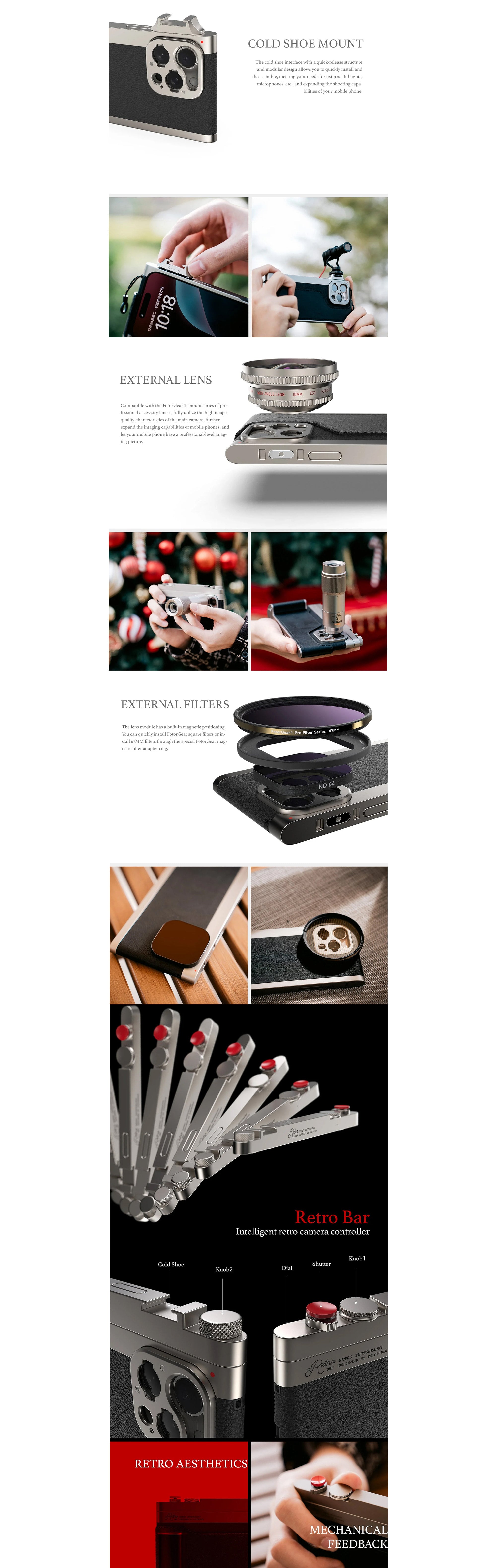 iPhone 15 & 16 - Retro Photography Kits detail slice 2