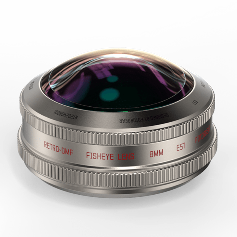 Retro series: 8mm Fisheye technical diagram