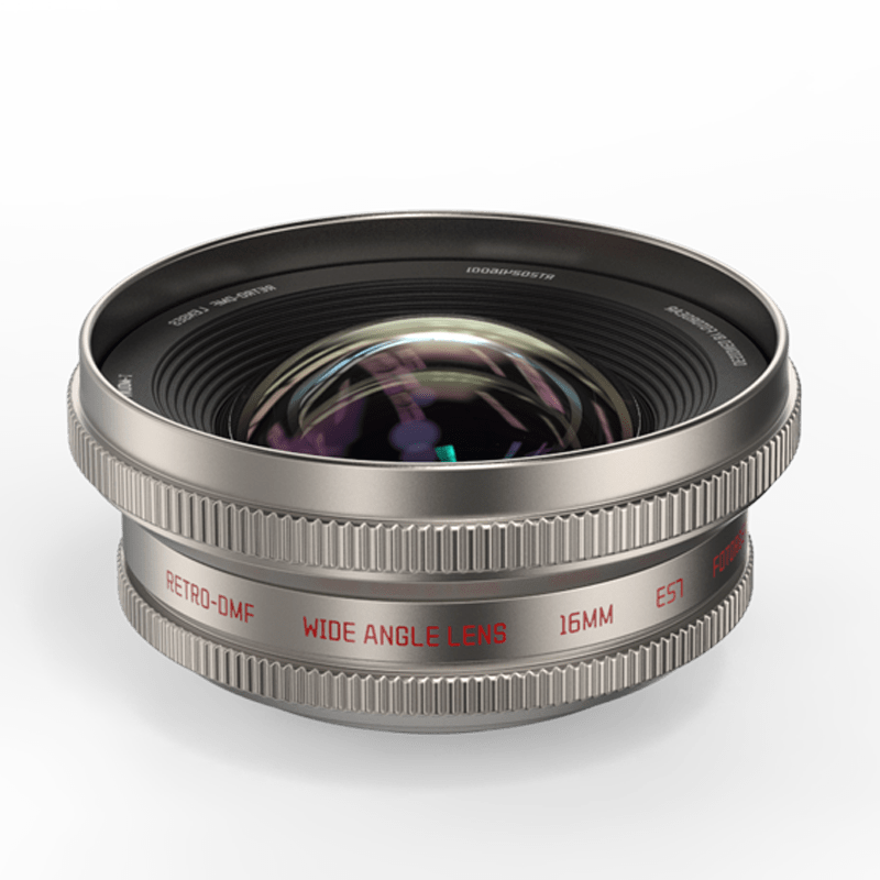 Retro series 16mm Wide-Angle technical diagram