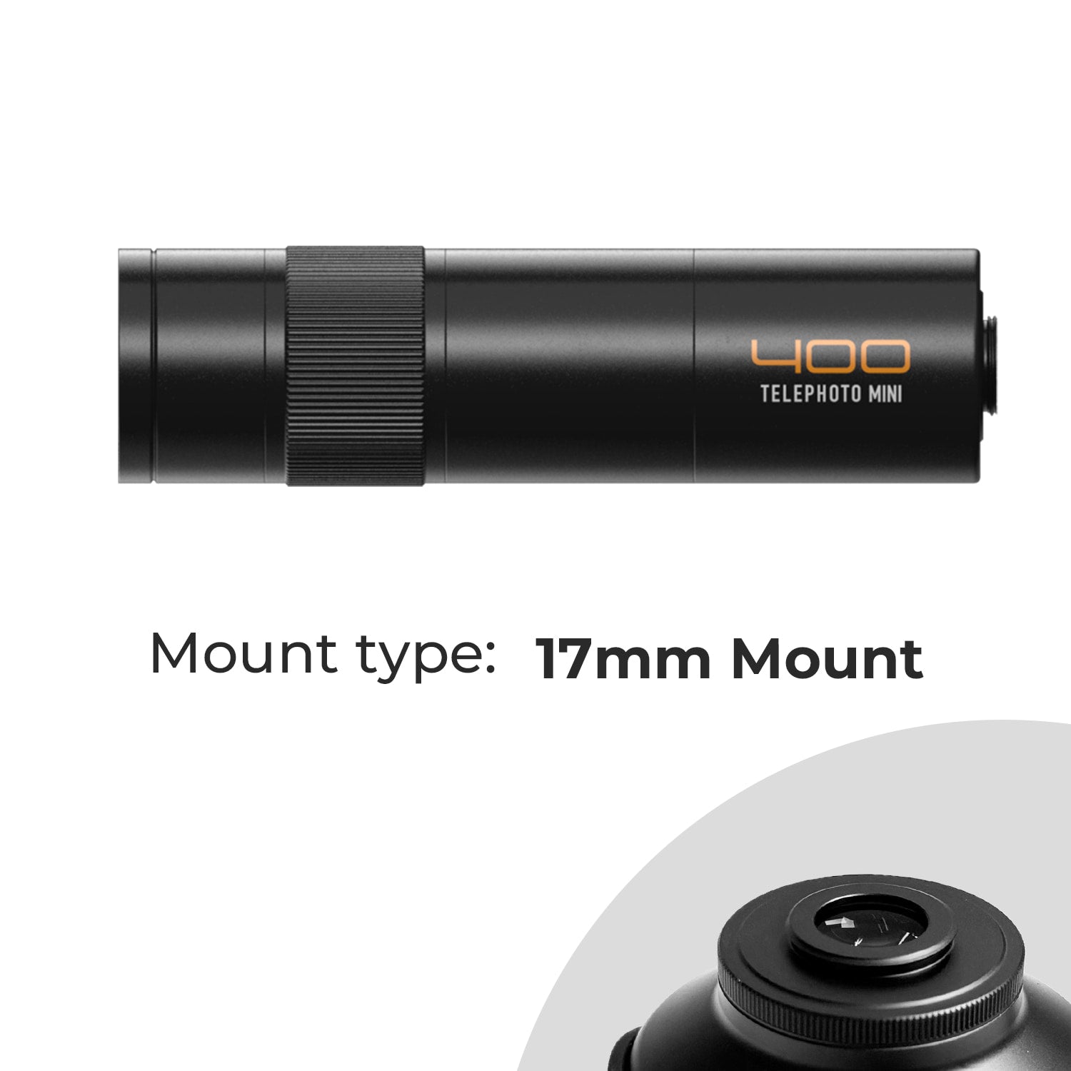 Fotorgear 17mm mount Mini 400mm Telephoto Lens