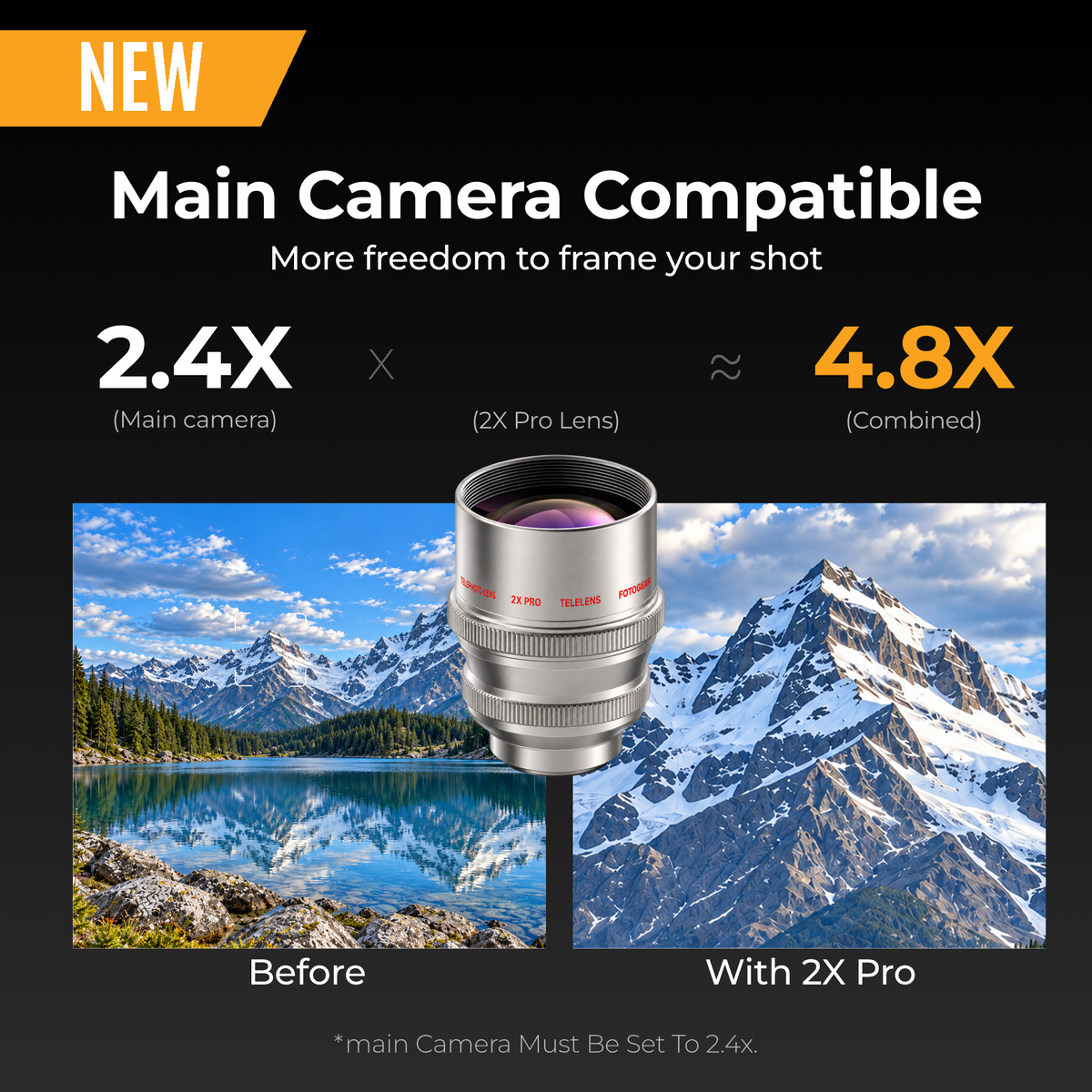 Fotorgear 2X Pro Telephoto Lens