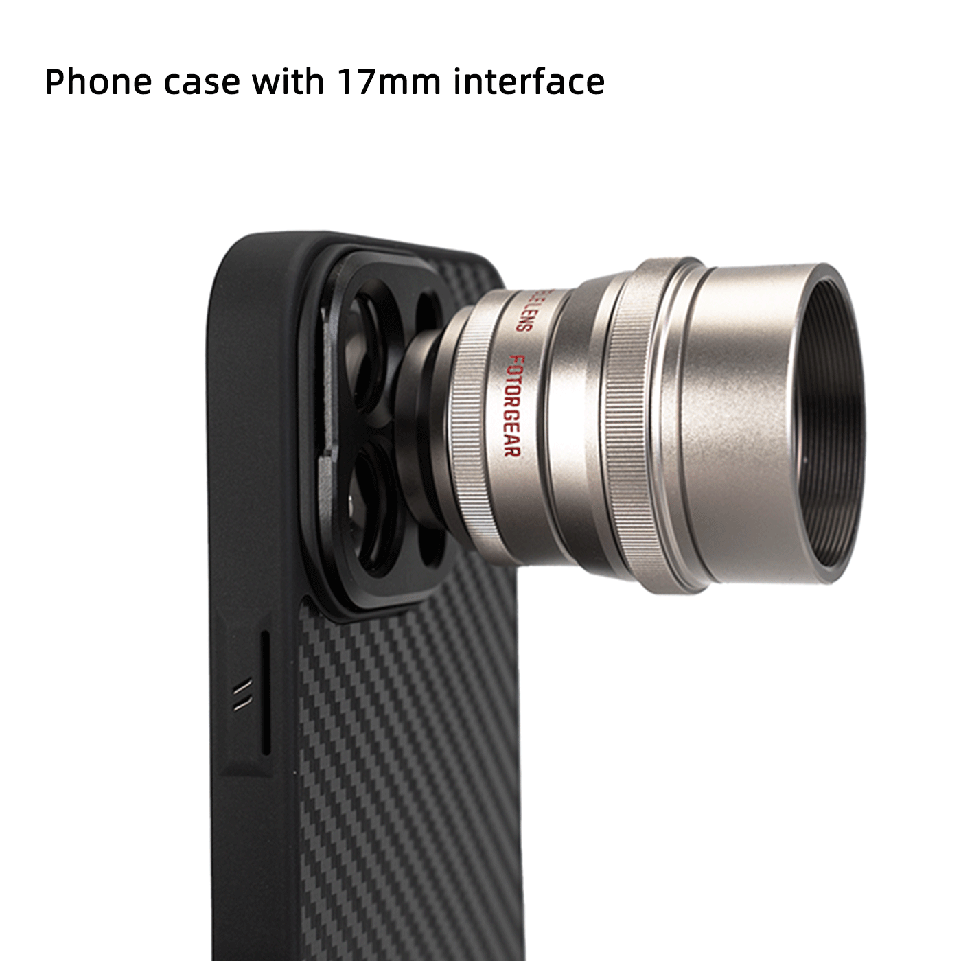 Fotorgear 2X Telephoto & Macro Lens Kit - 17mm Version