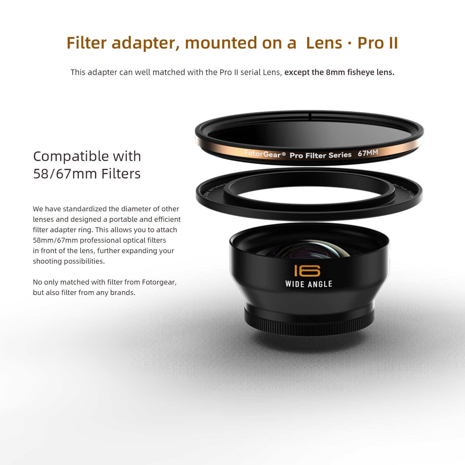 fotorgear 60mm Portrait Lens · Pro II series