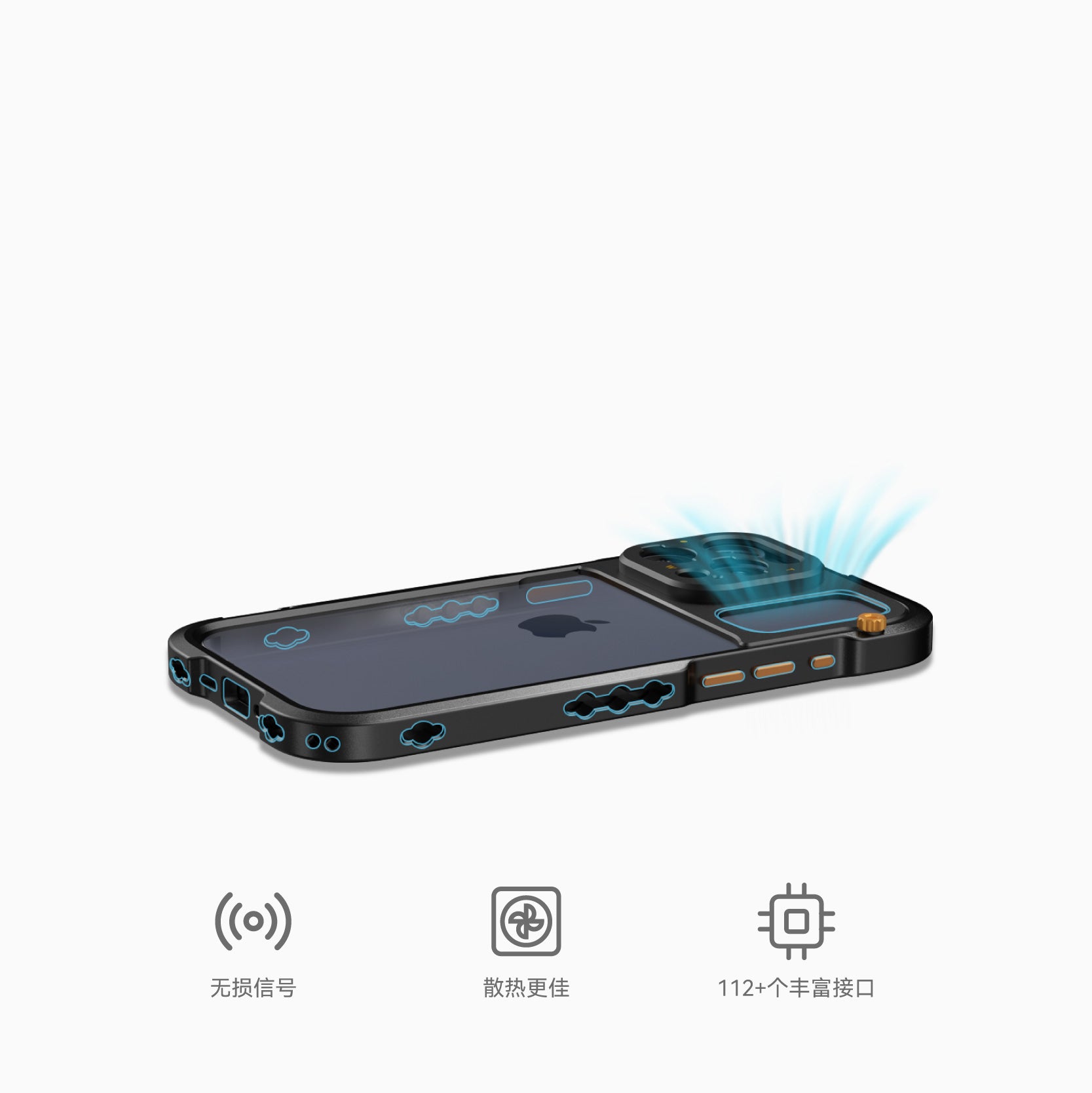 fotorgear Fotorgear Mobile Video Cage for iPhone 15 Pro & 15 Pro Max