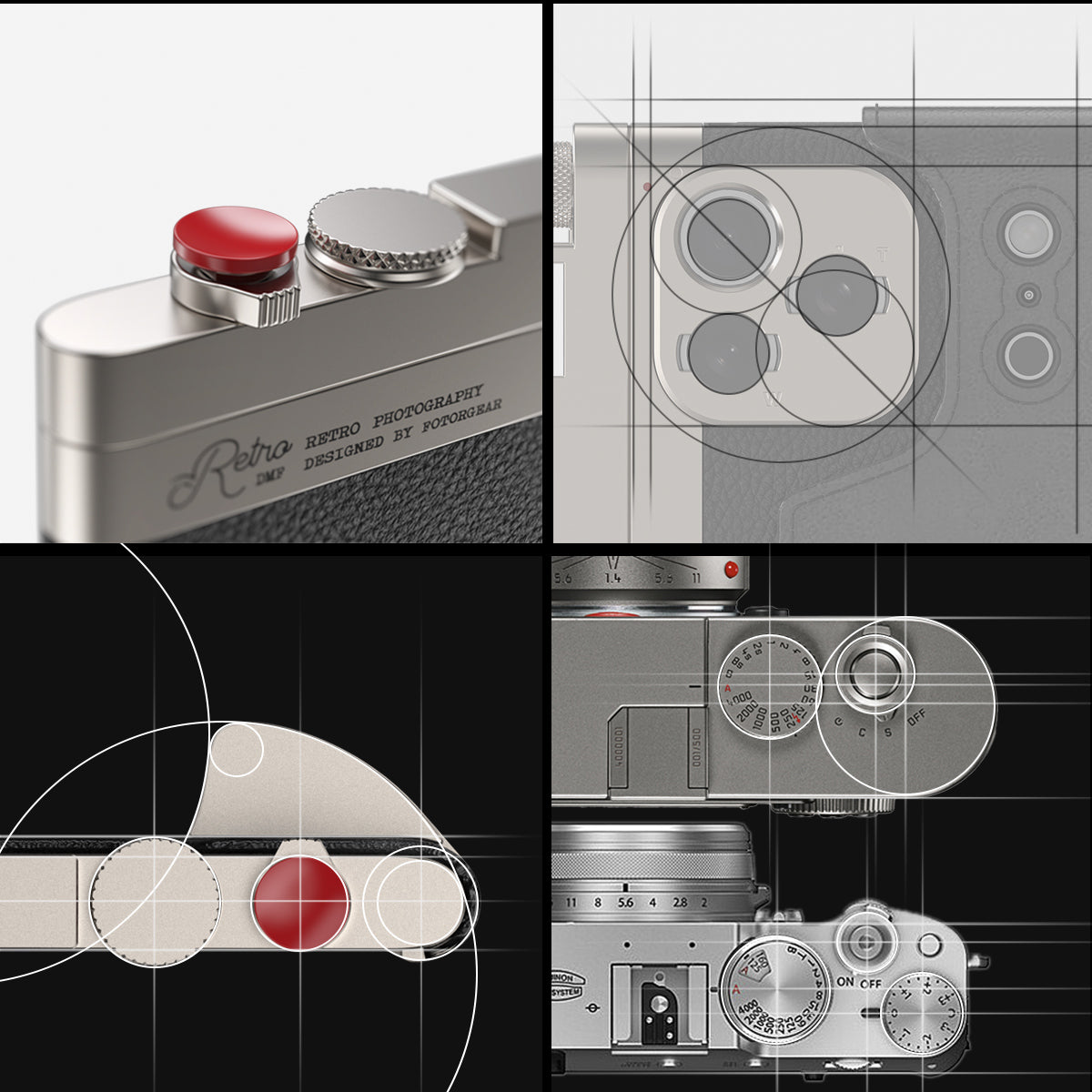 Fotorgear iPhone 17 series - Retro Photography Kits