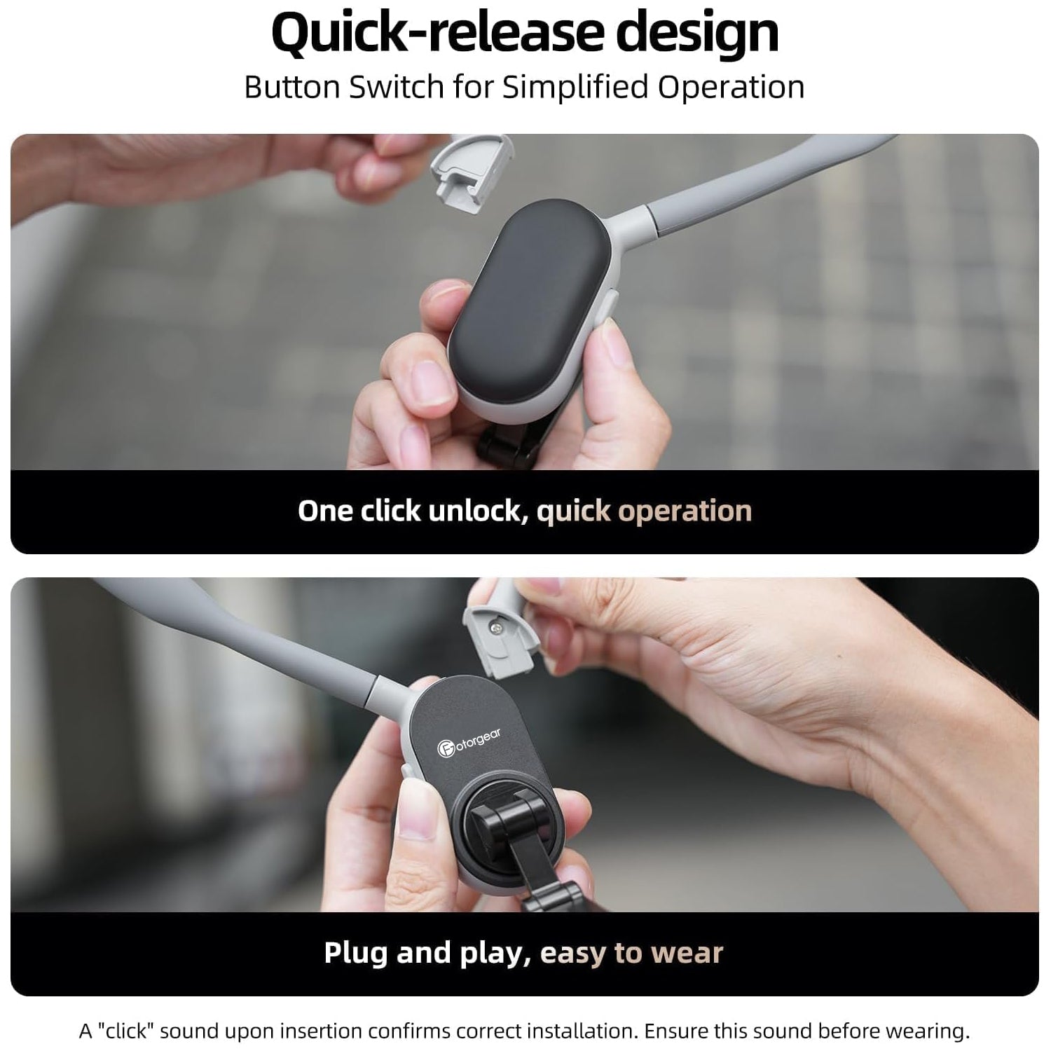 Fotorgear Magnetic Neck Mount for Phones