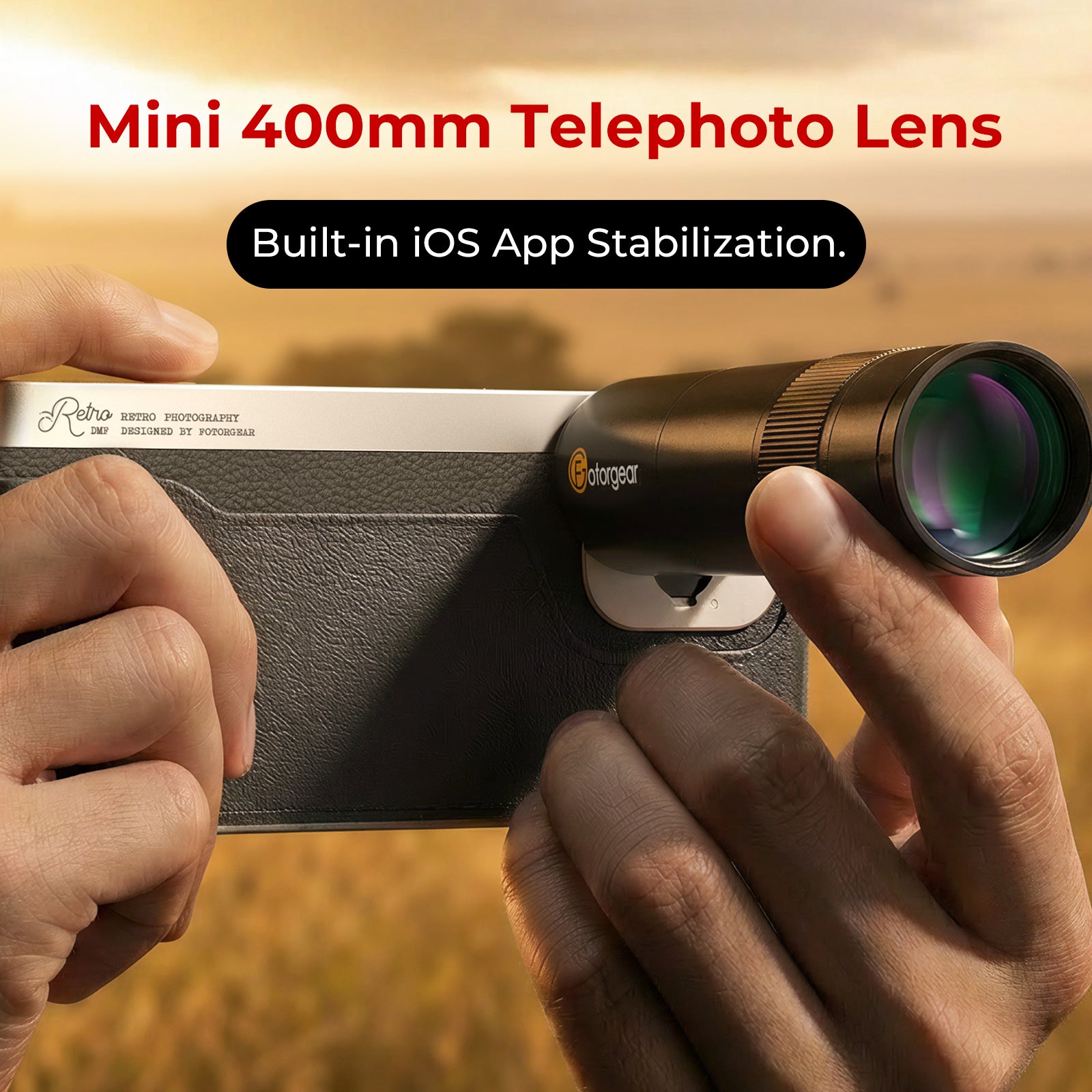 Fotorgear Mini 400mm Telephoto Lens