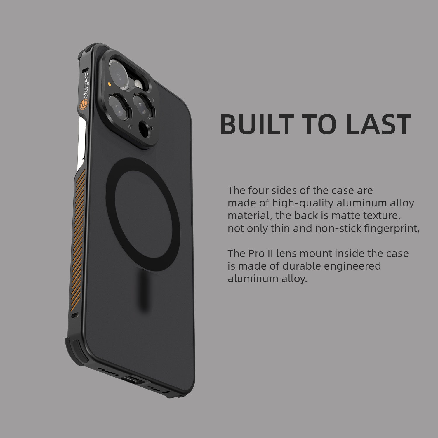 Fotorgear [ Pro II serial ] iPhone case lens mount