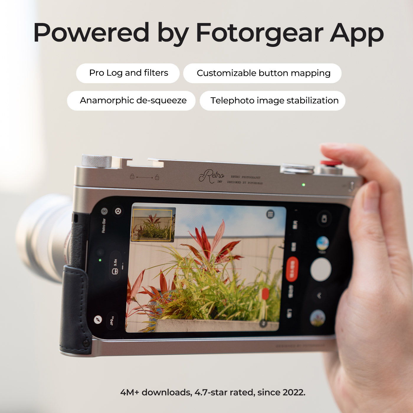 Fotorgear Retro Photography Kit for iPhone