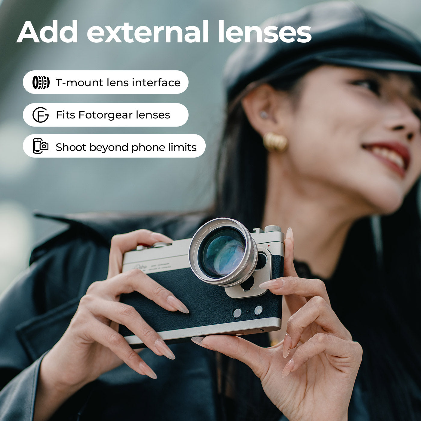 Fotorgear Retro Photography Kit for iPhone