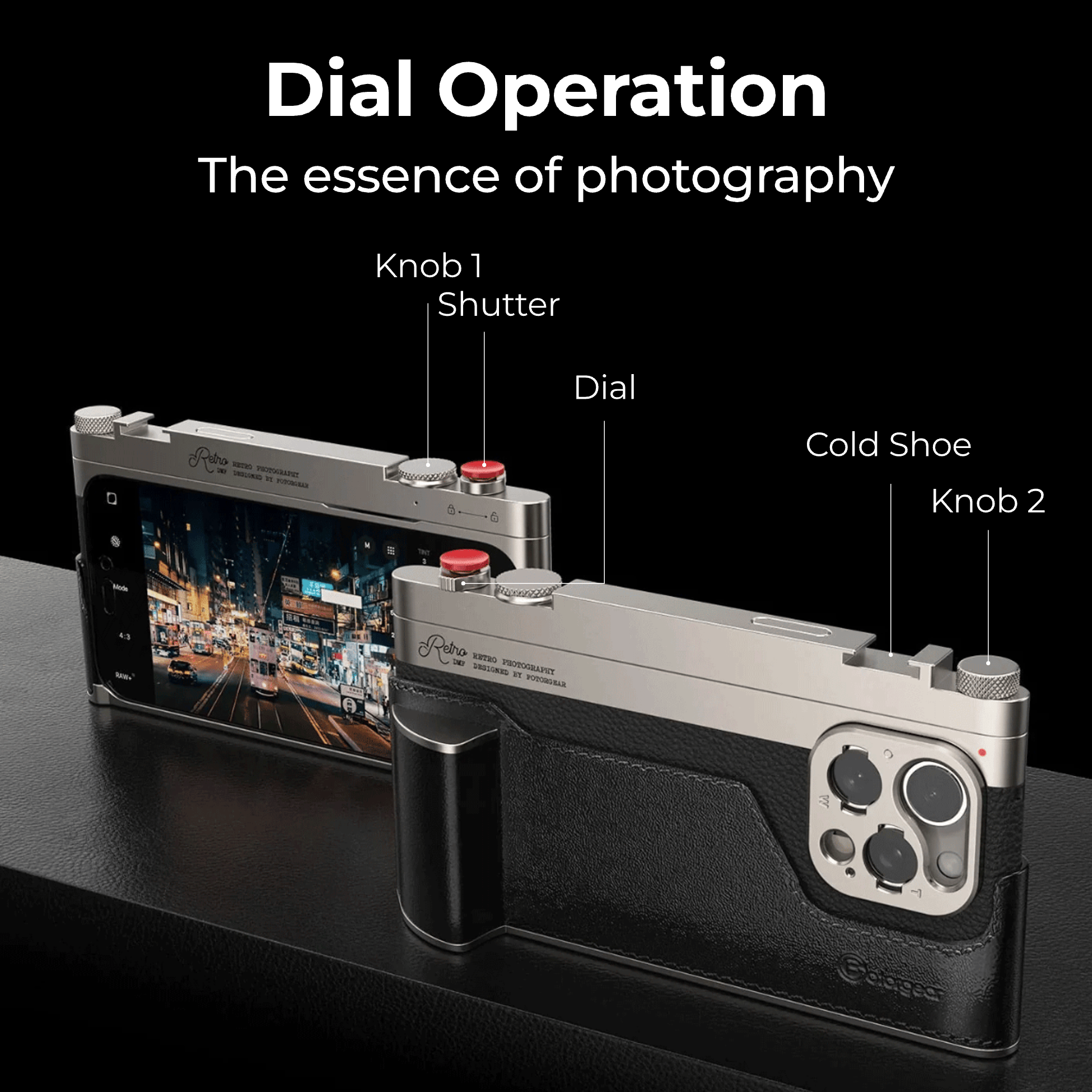 Fotorgear Retro Photography Kit for iPhone