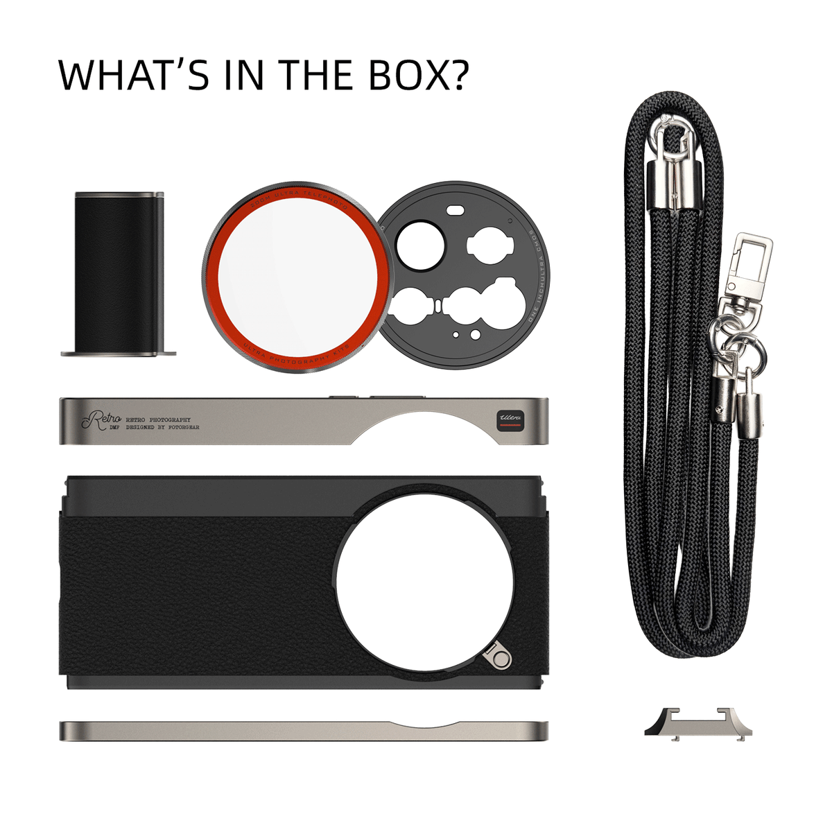 Retro Photography kit for Xiaomi 15 Ultra technical diagram