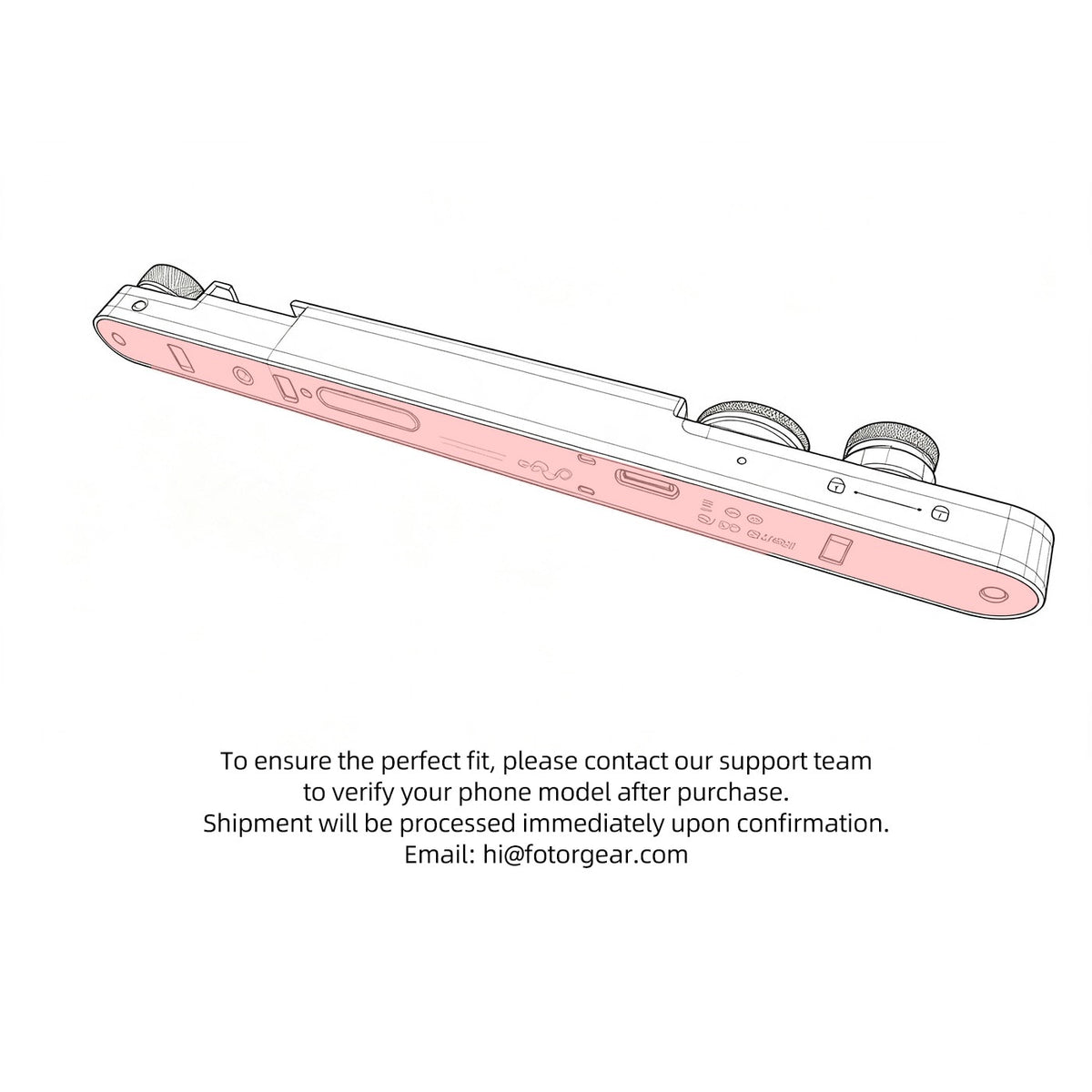 Fotorgear Spare Parts for Retro bar After-sale service