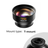 75mm Macro Lens · Pro II series