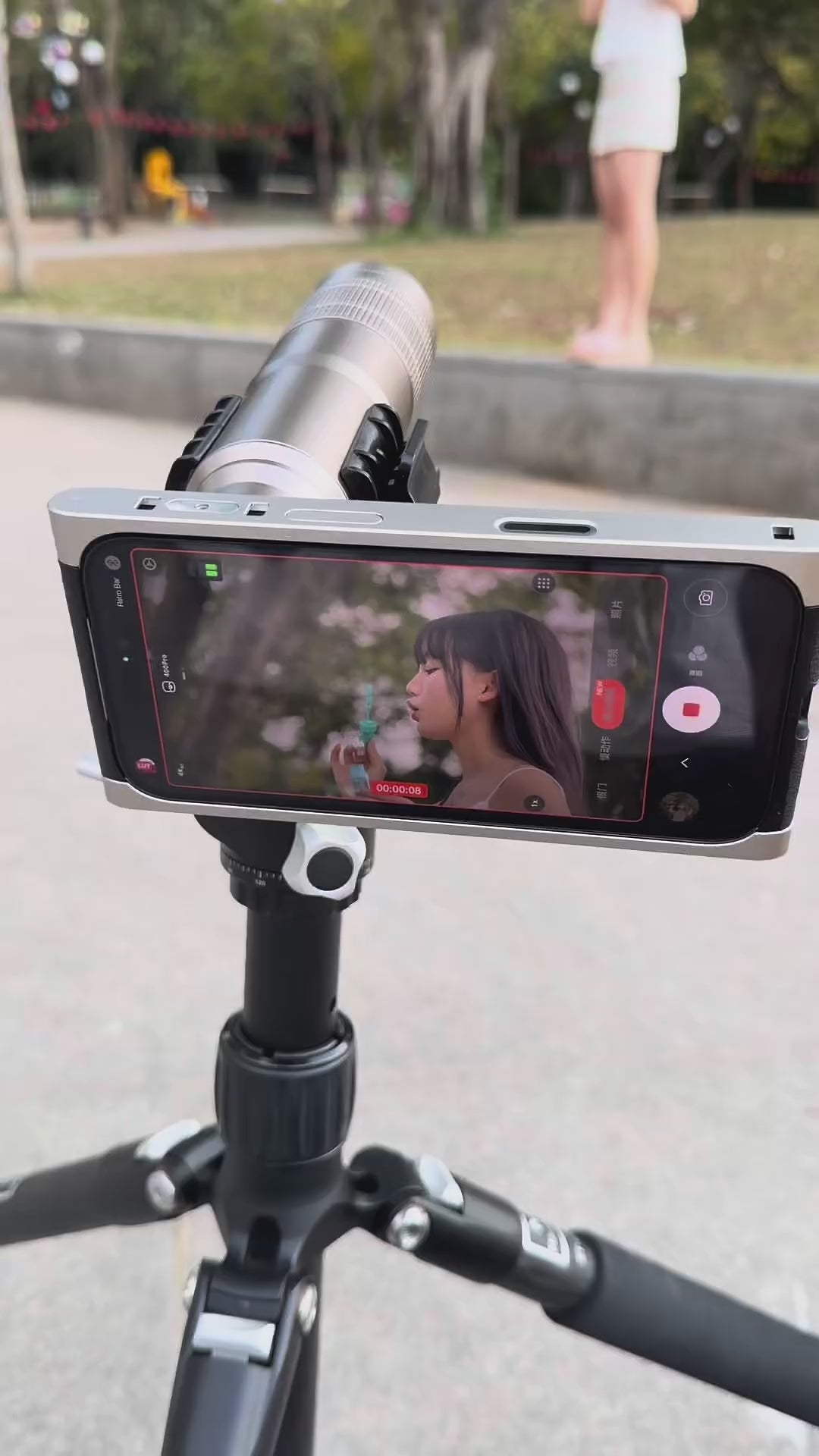 400mm Pro Telephoto Lens for iPhone & Android