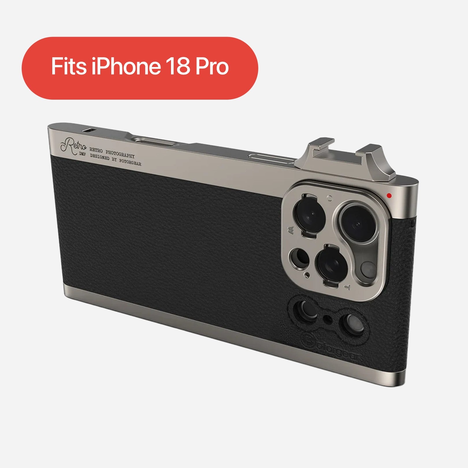 FotorGear iPhone17 Pro ケース Retro Photography Kit for iPhone