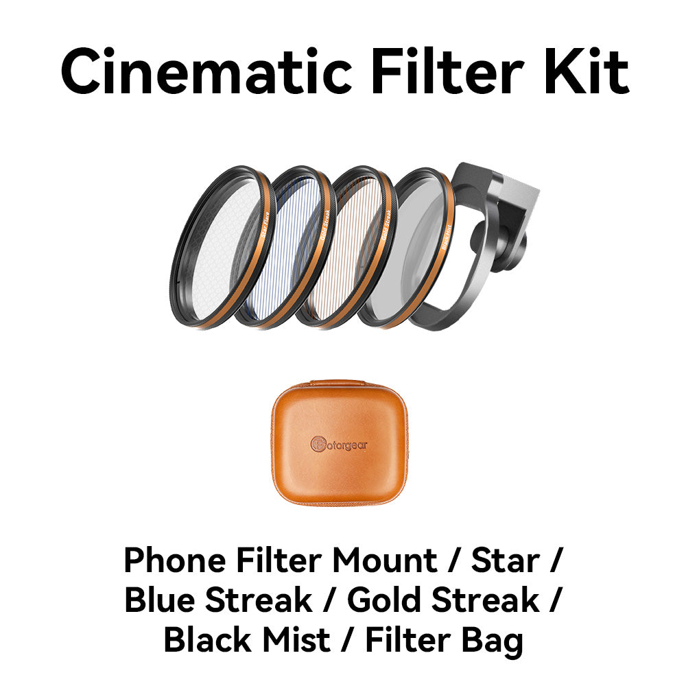 Fotorgear Cinematic Filter Kit Fotorgear 58mm Phone Filter Mount