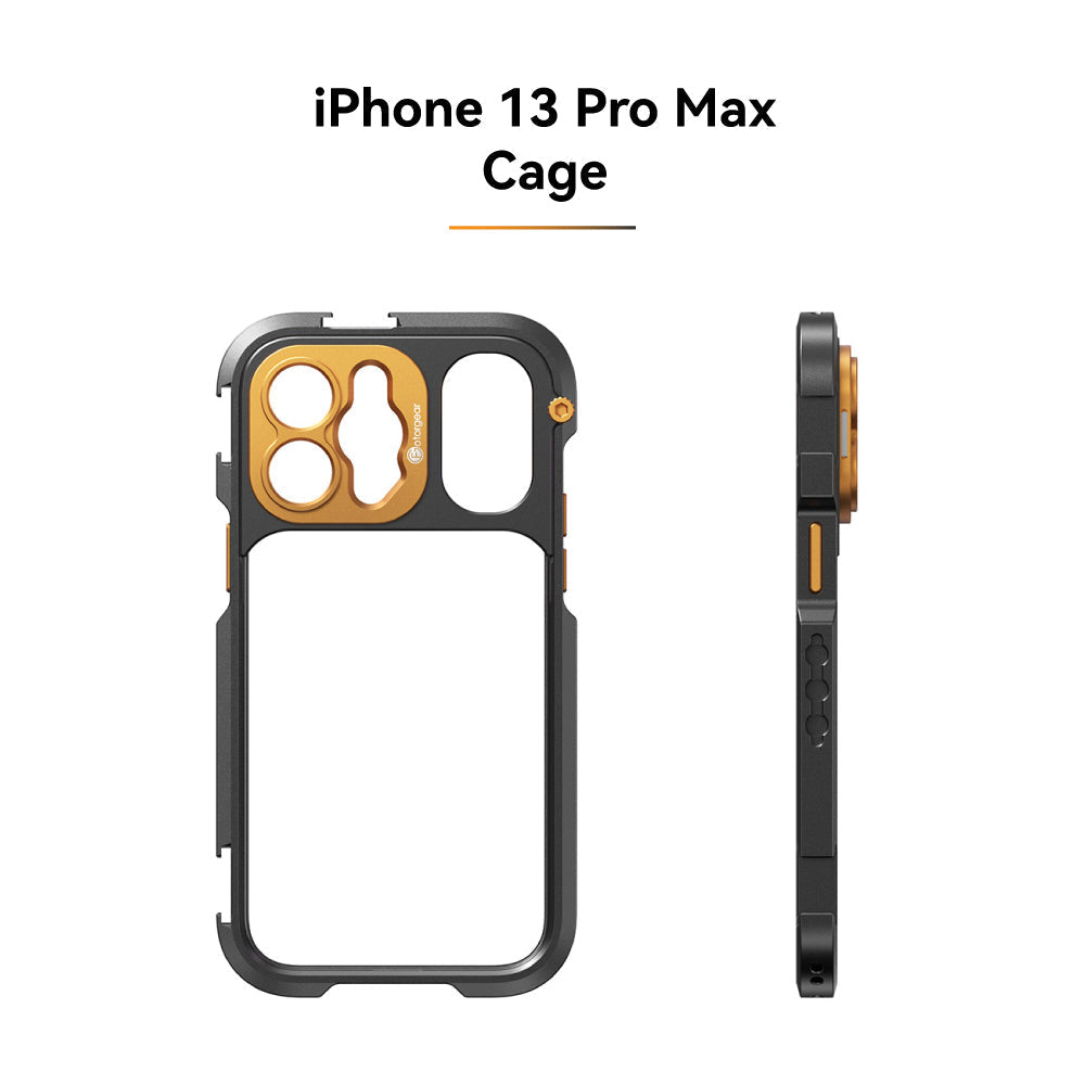 Fotorgear iPhone 13 Pro Max / Video Cage Fotorgear Mobile Video Cage for iPhone 13 Pro Max / iPhone 14 Pro / iPhone14 Pro Max